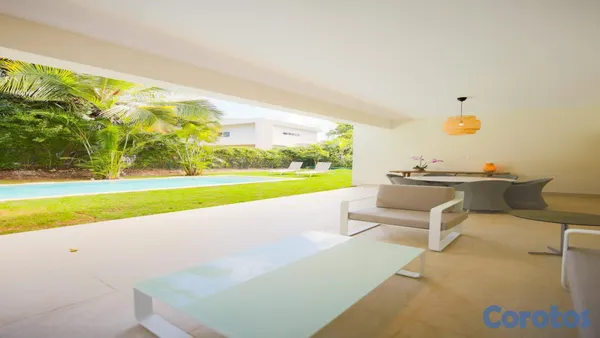 casas vacacionales y villas - Villa Robles 54 en venta amueblada con piscina | Punta Cana Village 3