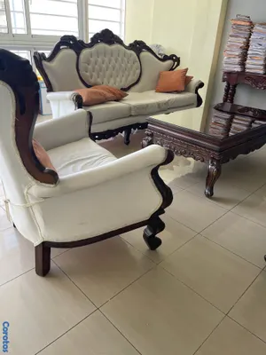 muebles y colchones - 100% caoba  4