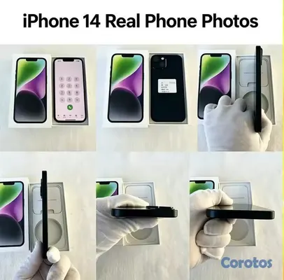 celulares y tabletas - iPhone 14 reacondicionado al 98%, 4 GB RAM, 128/256 GB ROM,versiónestadounidense 6