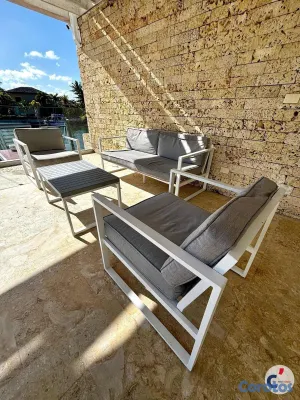 casas - Villa en Cap cana con vista a la marina · Ref 1492 3