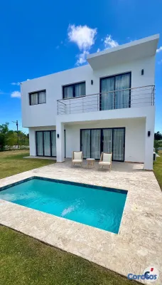 casas - Villa de 3 habitaciones con Piscina en Vista Cana  5