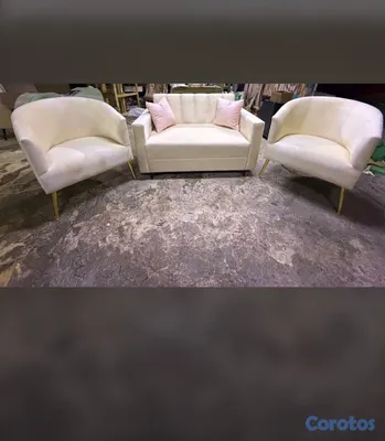 muebles y colchones - súper oferta de juego de muebles 2