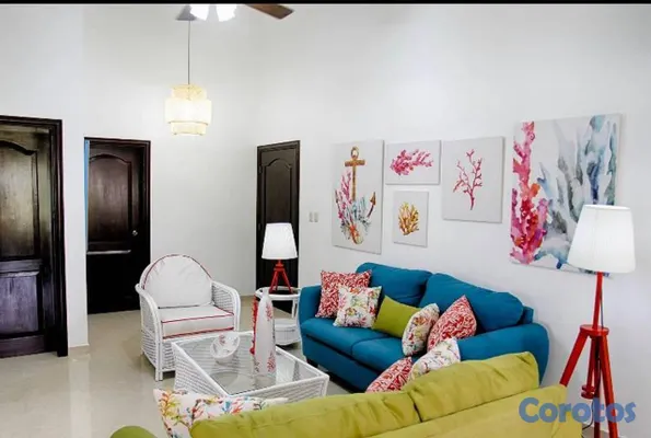 apartamentos - Cocotal: apartamento amueblado de 2 habitaciones por US$1,200 9