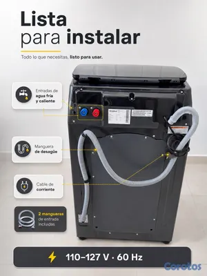 electrodomesticos - Lavadora Whirlpool 20 KG Automática Xpert Eco 3