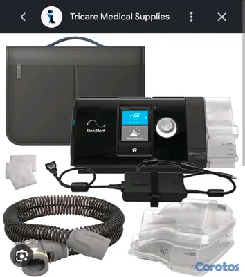 Salud y Equipamiento Médico - RESMED AIRSENSE 10 nuevo cero km sin usoincluye 1 mascarilla y tubo calefactado 2
