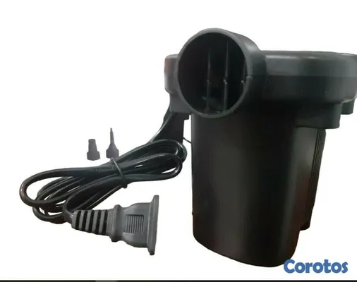 otros electronicos - Bomba de aire eléctrica con 3 boquillas	 3