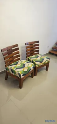 muebles y colchones - Dos butacas de caoba 3