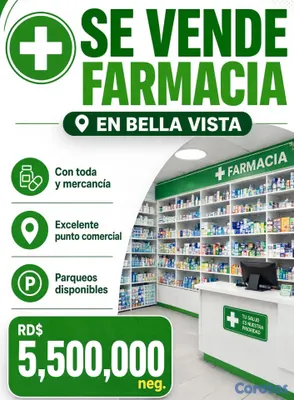 oficinas y locales comerciales - FARMACIA EN VENTA BELLA VISTA 2