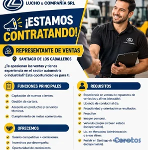 Representante de Ventas