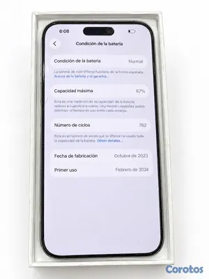 celulares y tabletas - iPhone 15 Pro Max 512GB 4
