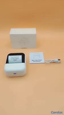 impresoras y scanners - Impresora térmica Bluetooth luckjingle con 3 rollos de etiquetas Adhesivas  2