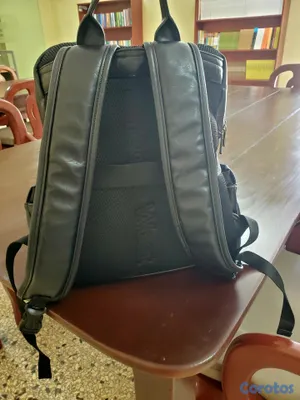 carteras y maletas - Hermosa mochila negra estilo vintage! 6