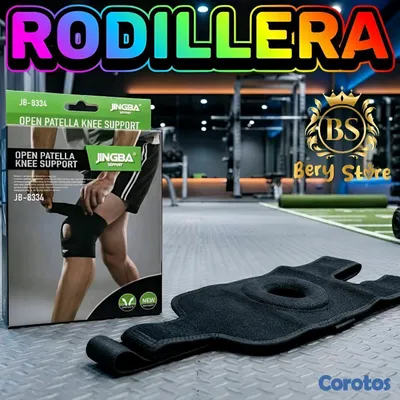 hobby y coleccion - RODILLERA ORTOPÉDICA DEPORTIVA AJUSTABLE | RODILLERA CON RÓTULA ABIERTA.  2