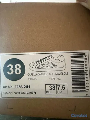 zapatos para mujer - ✨ Tenis Fashion Blanco/Plata con Brillos | Talla 38
 4