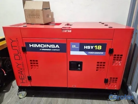 plantas e inversores - Planta eléctrica 18KW semi silenciosa cerrada con transfer automático 110 220V 4