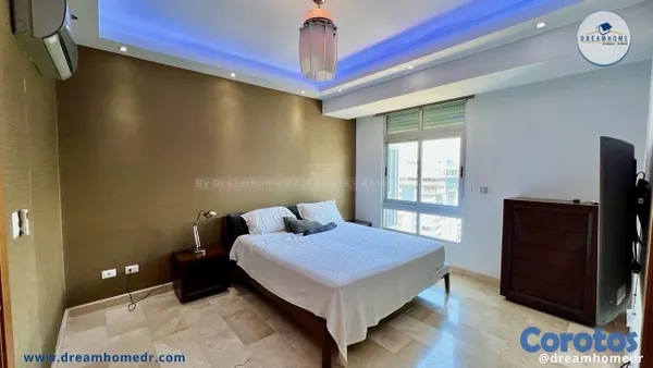 apartamentos -  Apartamento amueblado en alquiler en la perilla de dos habitaciones con Piscina 8