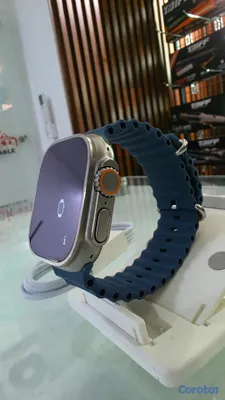 celulares y tabletas - Apple Watch Ultra 49MM GPS + LTE Titanio Natural 2