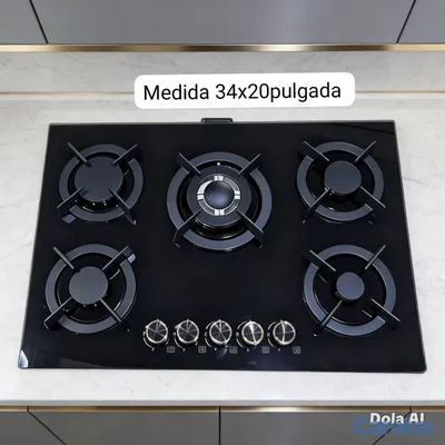 cocina - Estufa empotable 5 y 4 hornillas.  4