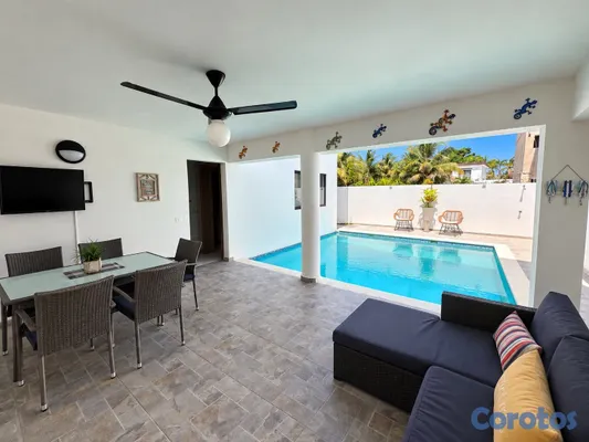 apartamentos - Apartamento amueblado con piscina privada cerca de Playa Las Ballenas 7