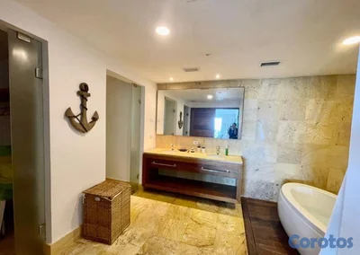 Apartamento vista al mar y piscina privada en cap 