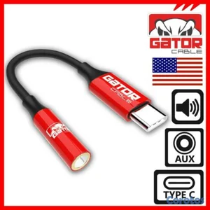 ADAPTADOR DE AUDIO USB-C 3.1 MACHO A AUX 3.5MM HEMBRA