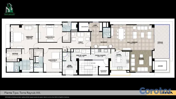 apartamentos - Apartamentos en la esperilla entrega 2019 3H 3P 3.5B 255mts2 ID 1422  6
