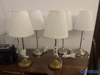 6 Lámparas de Mesa de Noche Nuevas