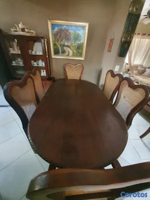 muebles y colchones - COMEDOR DE CAOBA 35000
Set entero  7