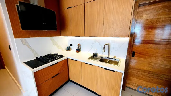 apartamentos - Alquilo apartamento amueblado en piantini 10