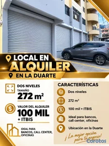 hermoso local en renta 