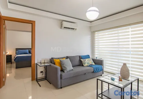 apartamentos - Apartamento en alquiler totalmente amueblado 4