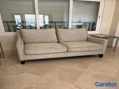 Sofa de 2 plazas tela