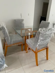 Comedor 4 Sillas Moderno