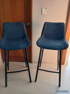 muebles y colchones - Juego de sillas altas o taburetes 3