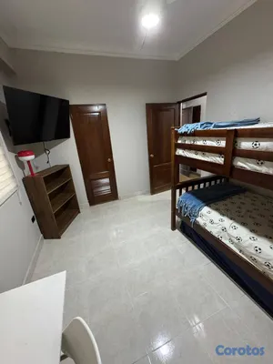 apartamentos - 🏡 APARTAMENTO TOTALMENTE AMUEBLADO EN ALQUILER EL  10