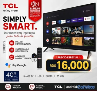 TCL Smart tv de 65 pulgadas.
