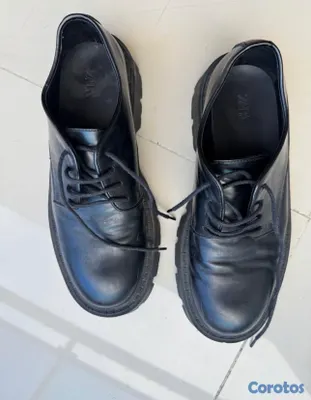 ropa para hombre - Zapatos Zara formales negros  3