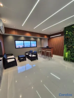 apartamentos - vendo amuebaldo la Julia una habitación 1.5 baños parqueo área de lavado  13