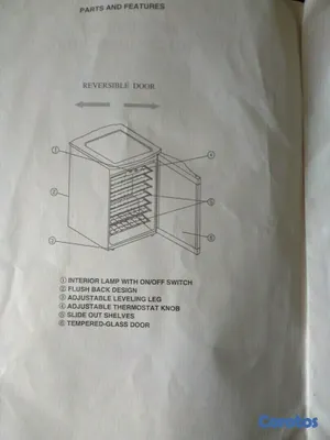 electrodomesticos - Vinera Daiwa negro para más 24 Botellas  4