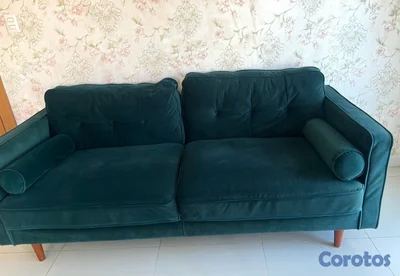 mueble en terciopelo 
