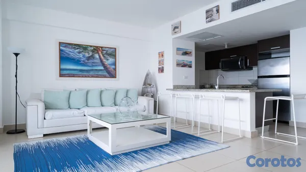 apartamentos - Apartamento frente al mar en Juan Dolio – 5 camas, vista al océano y piscina 5
