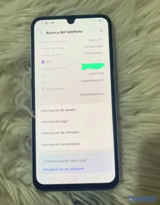 celulares y tabletas - precio:7000
Samsung Galaxy A15 💜🤍 semiusado, casi nuevo, batería excelente. 2