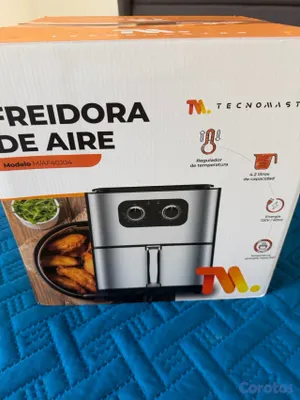 electrodomesticos - freidora de aire 4.2 litros tecnomaster 3