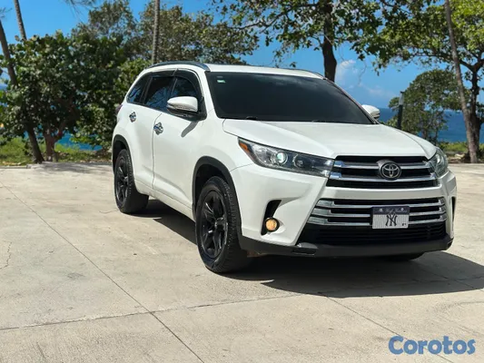 jeepetas y camionetas - Toyota highlander Limited 2018 De Oportunidad  2