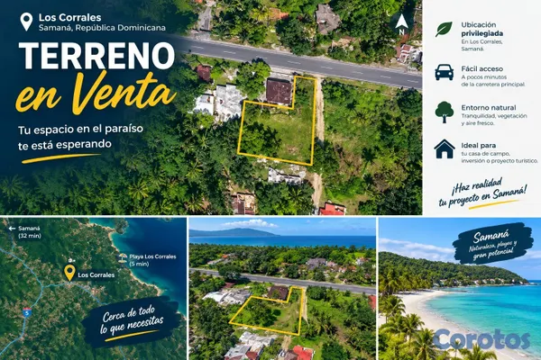 solares y terrenos - Solar en los Corrales, Samana 2