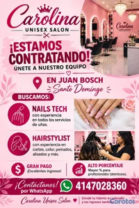 ESTAMOS CONTRATANDO 
