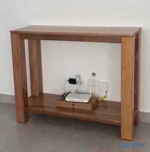 Credenza con Repisa para Recibidor (Como Nuevo).