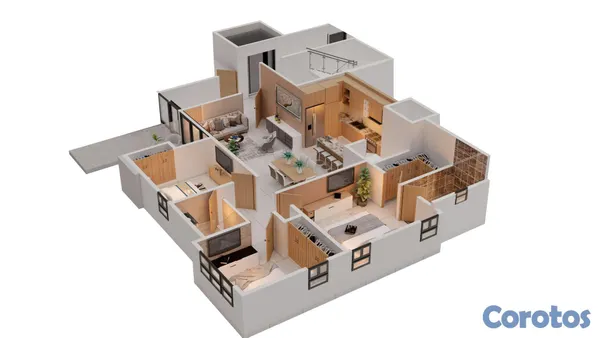 apartamentos - Apartamentos en venta en Sahir Tower, Llanos de Gurabo, Santiago 7