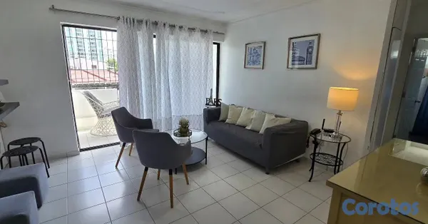 apartamentos - 3er piso amueblado atras de unión médica Santiago  8