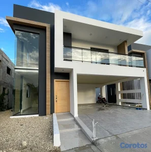 .Residencial Doña Idalia | Casa con Terraza y Marquesina Doble

